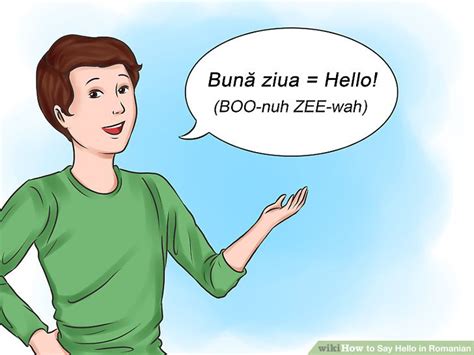 how do you say hello in romanian language